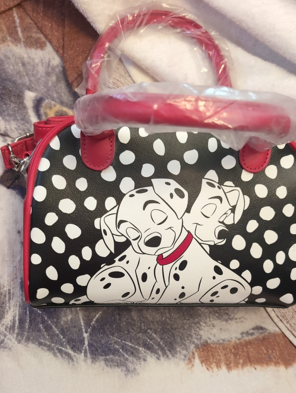 Disney Black & Red Dalmatian Mini Satchel